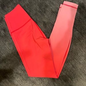 lululemon Size 2 Hot Pink hombre leggings